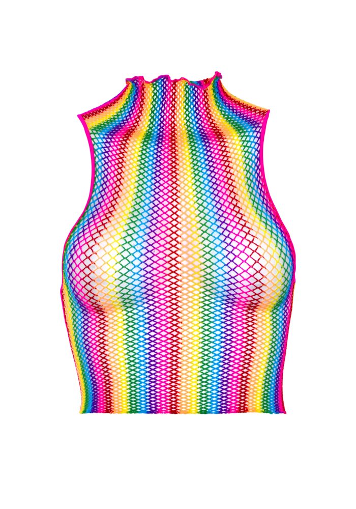 Regenboog Net Top
