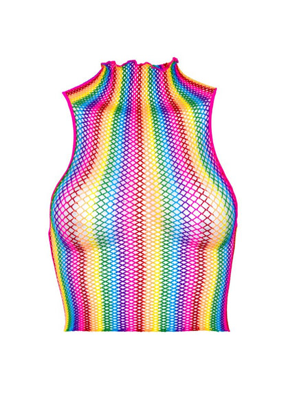 Regenboog Net Top