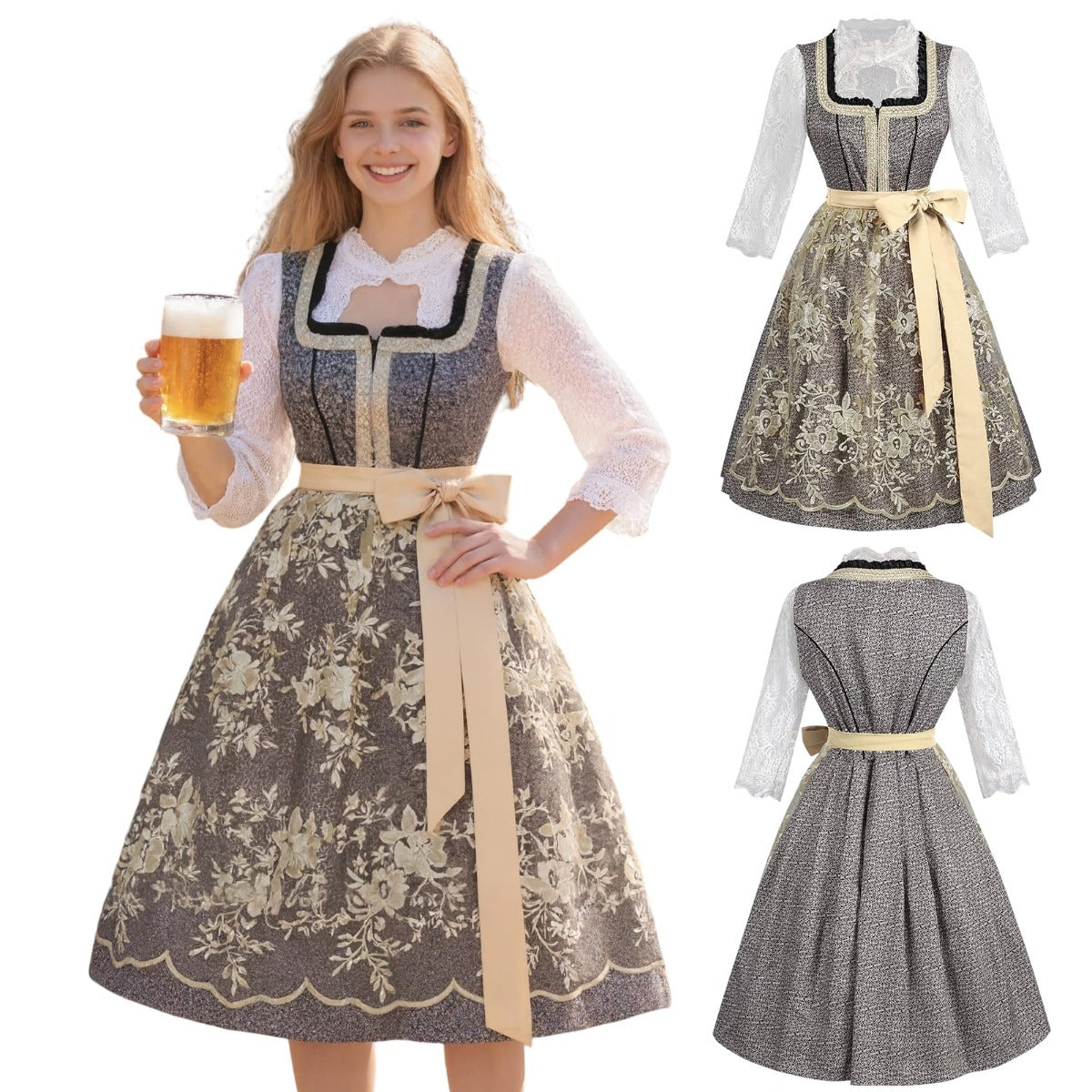 Dirndl Hildegard 3 delig