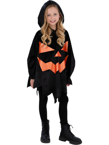 Pumpkin Poncho Kids