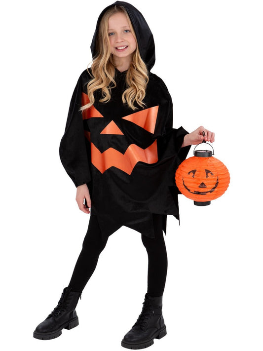 Pumpkin Poncho Kids