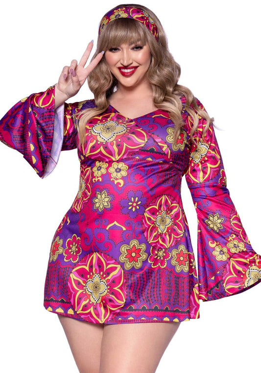 Plus Retro Go Go Dress