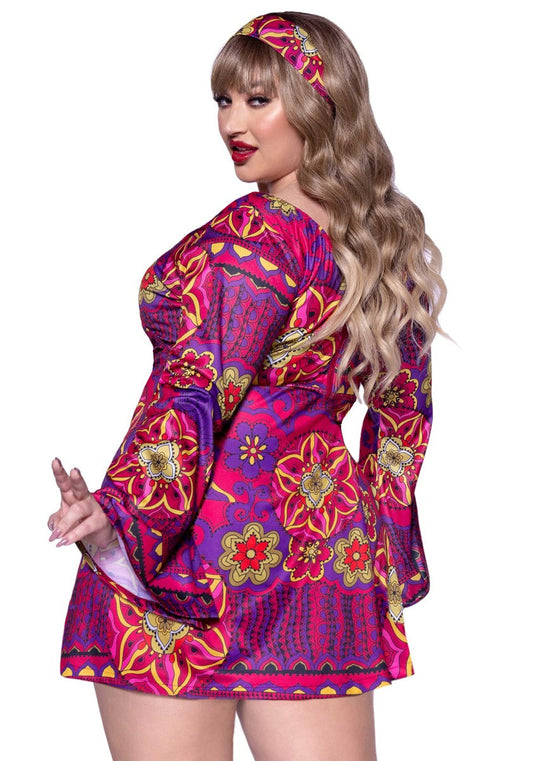 Plus Retro Go Go Dress