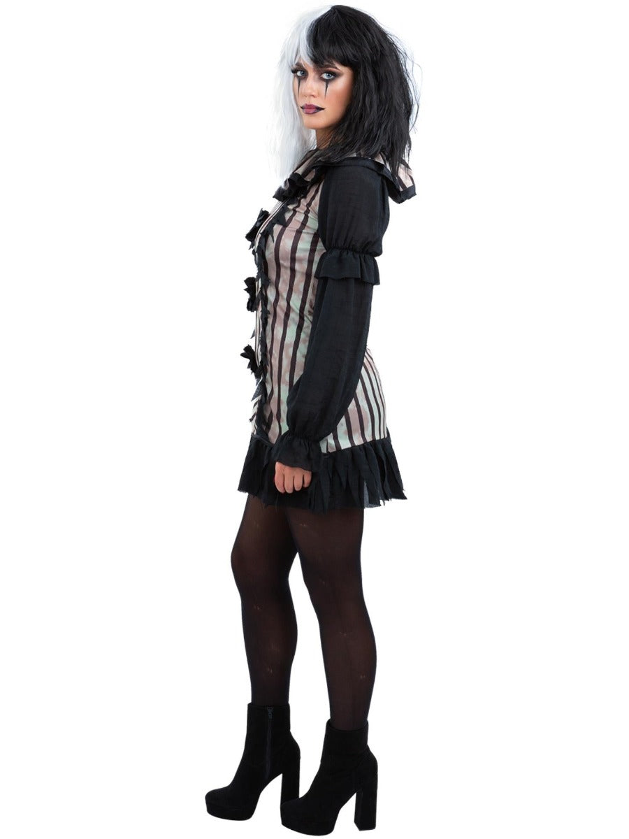 Dark Vintage Clown Costume Woman