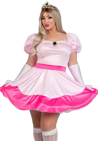 Plus Pink Princess Dress