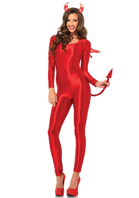 Catsuit Rood