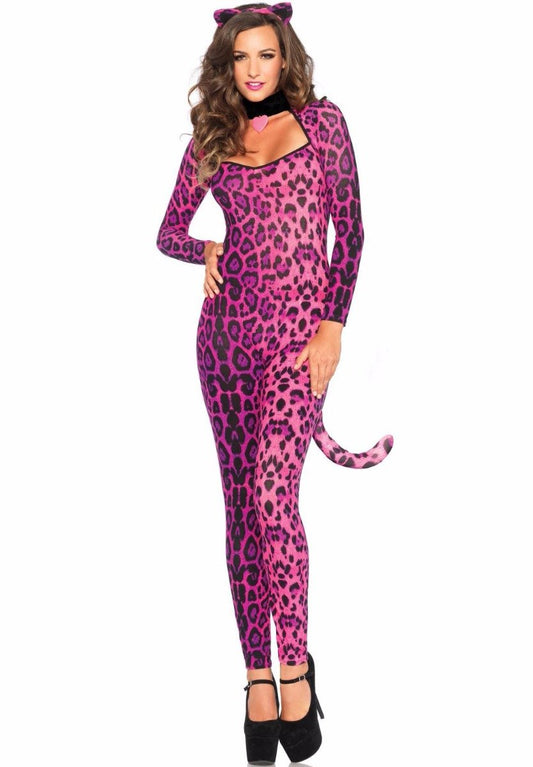Roze Katten Catsuit