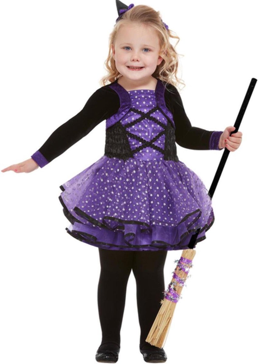 Toddler Pretty Star Witch Kinder Kostuum