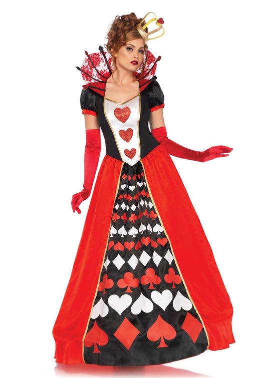 Deluxe Queen Of Hearts Gown
