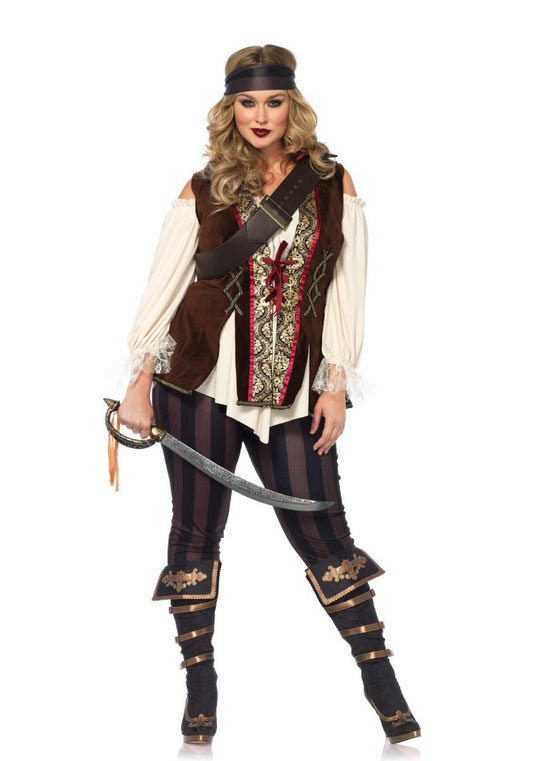 Plus Captain Blackheart Shirt and Leggings