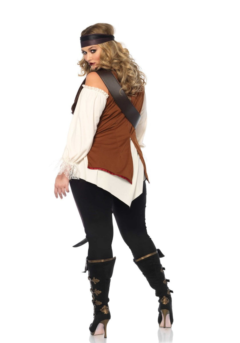 Plus Captain Blackheart Shirt and Leggings