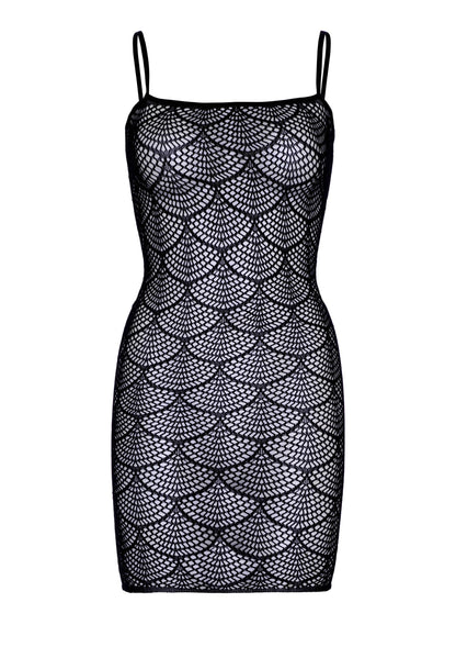 Shell Net Mini Dress