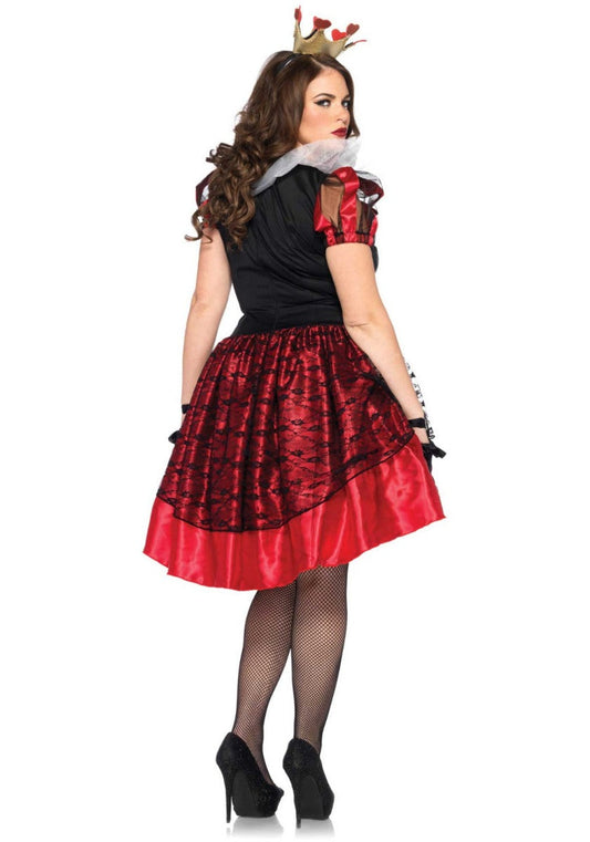Royal Red Queen Dress