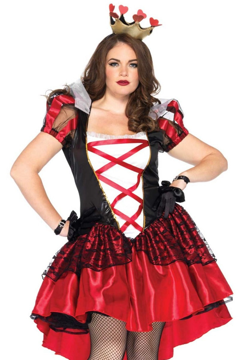 Royal Red Queen Dress