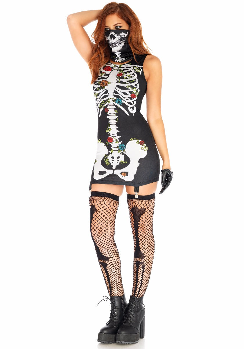 Halloween Skelet Jurkje