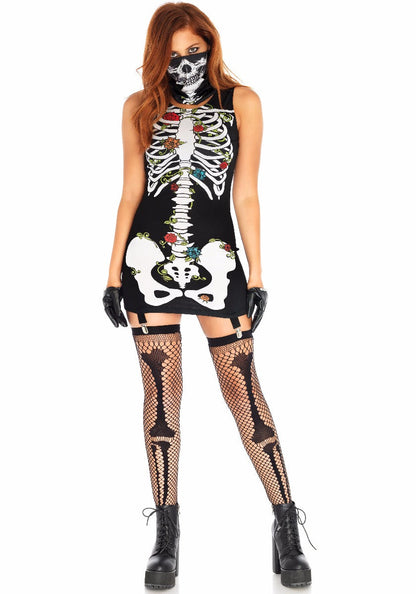 Halloween Skelet Jurkje