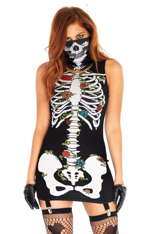 Halloween Skelet Jurkje
