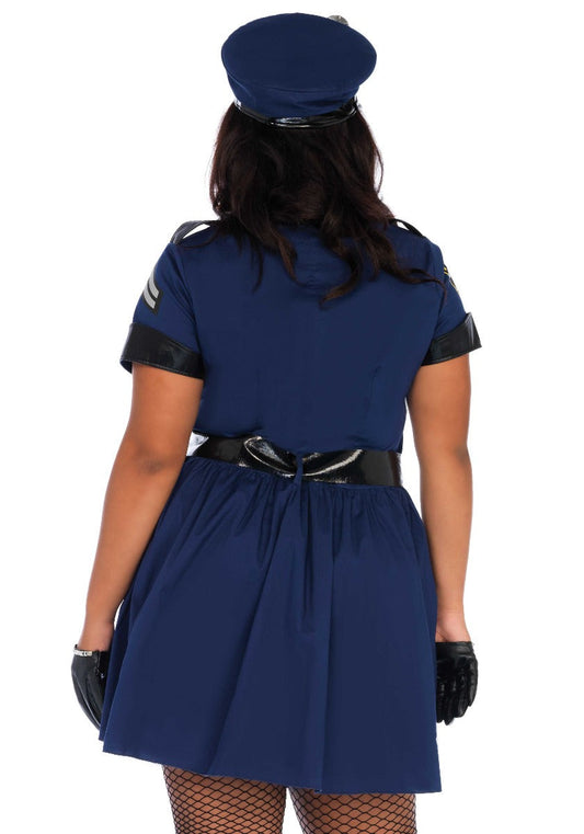 Plus Flirty Cop Dress