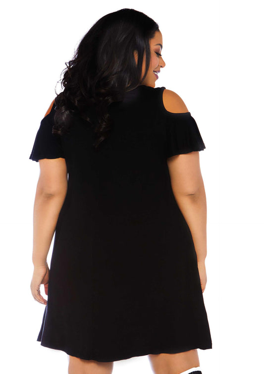 Plus More Boos Jersey Dress