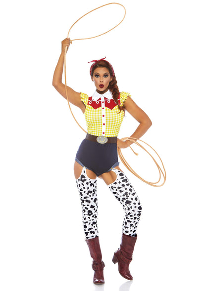 Giddy Up Cowgirl Romper