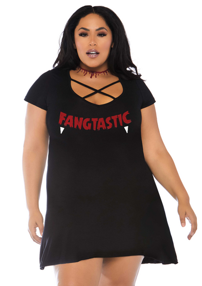 Plus Fangtastic Jersey Dress