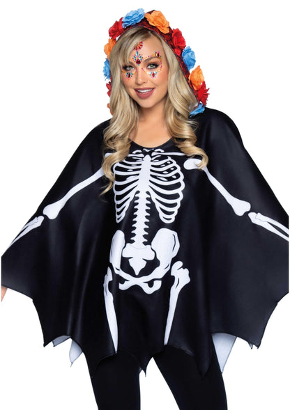 Day Of The Dead Poncho