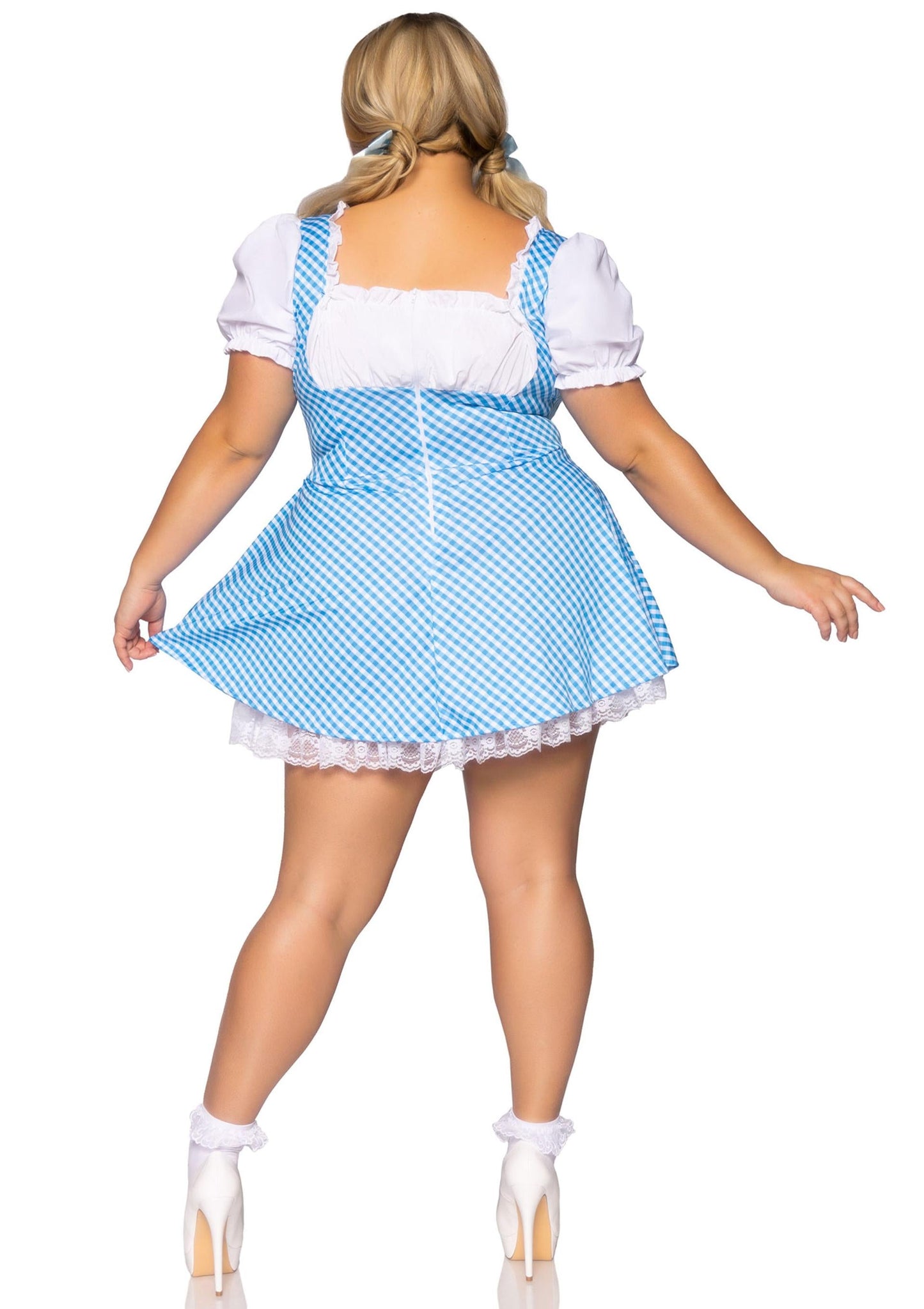 Plus Gingham Dress