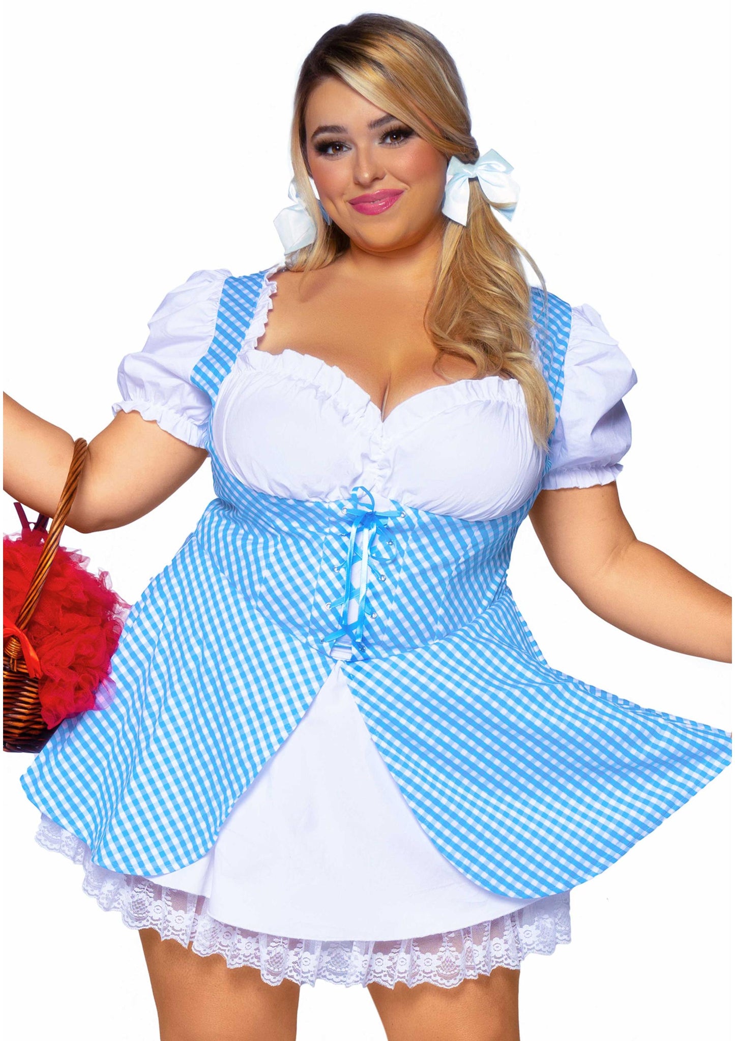 Plus Gingham Dress
