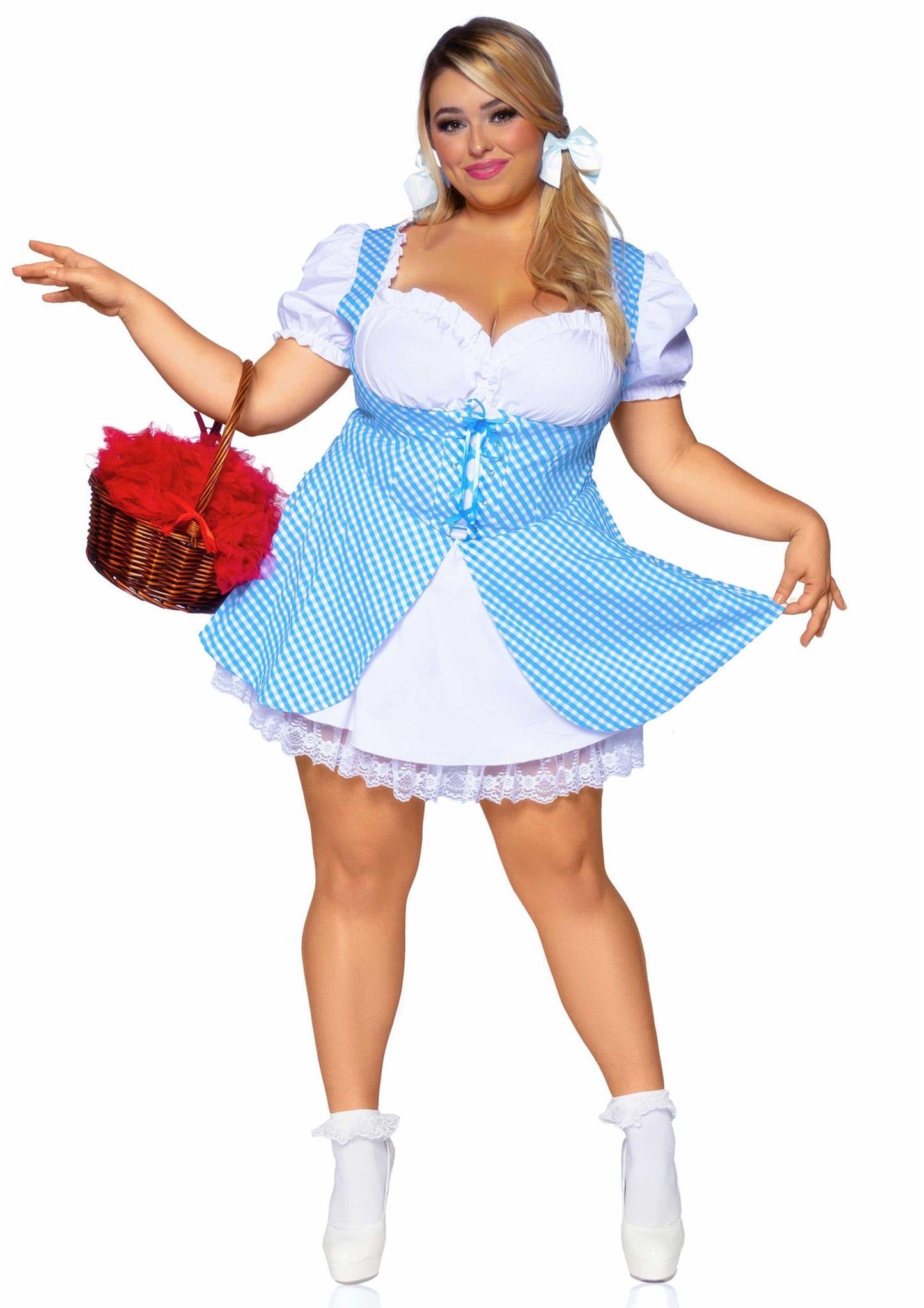 Plus Gingham Dress
