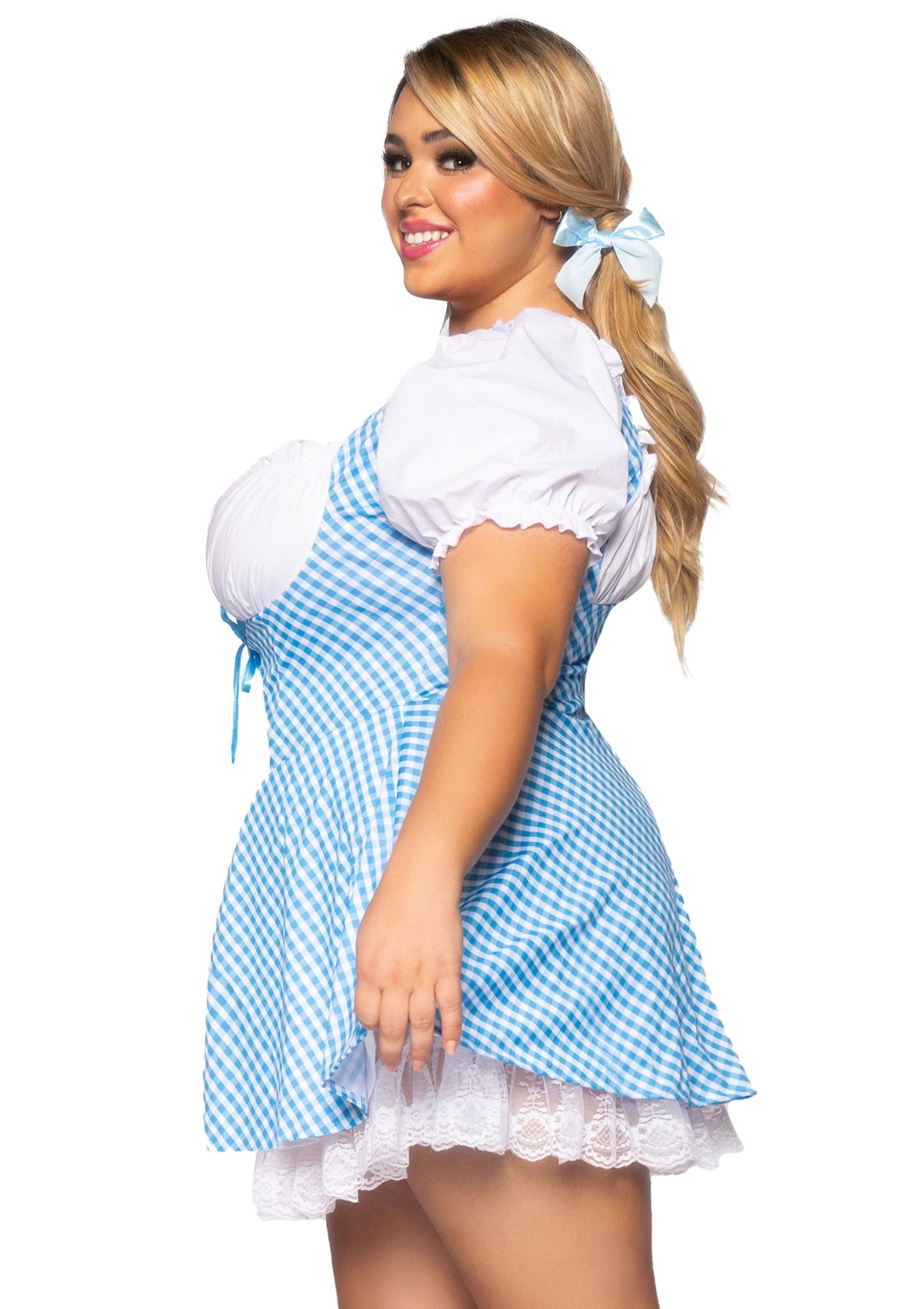 Plus Gingham Dress