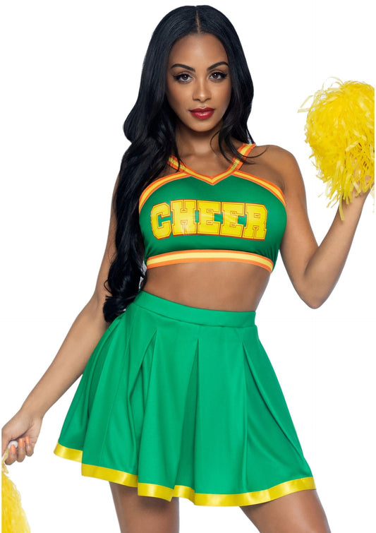 Bring It Baddie Top and Skirt