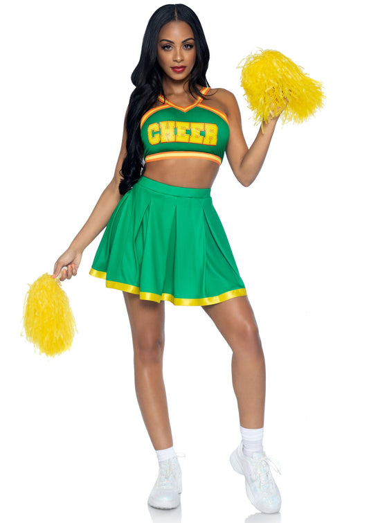 Bring It Baddie Top and Skirt