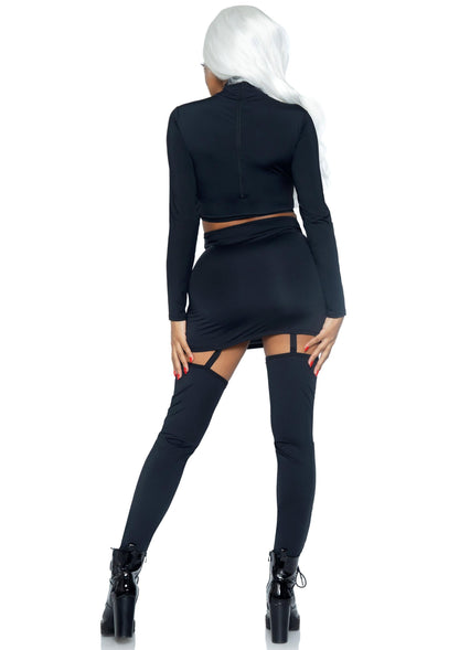 Golden Skeleton Top and Skirt