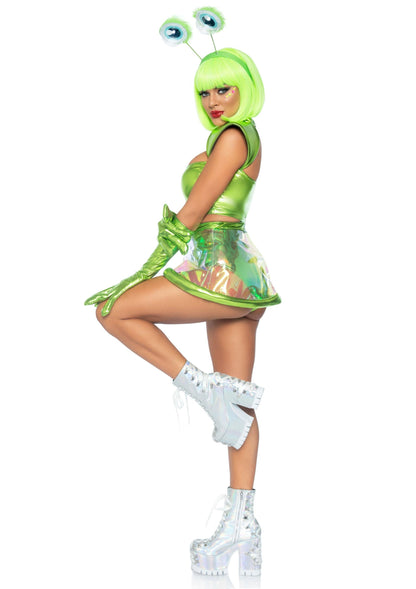 Beam Me Up Babe Top and Skirt