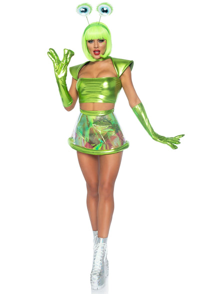 Beam Me Up Babe Top and Skirt