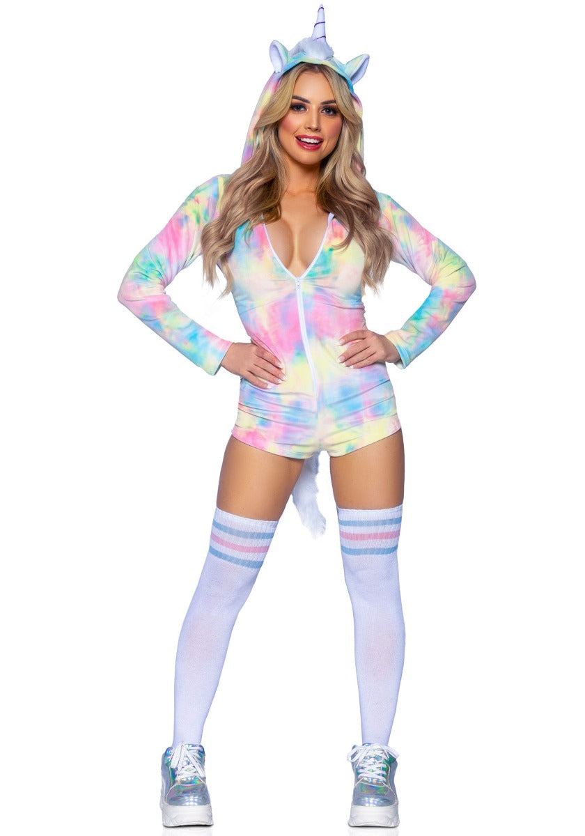 Unicorn Tie-Dye Romper