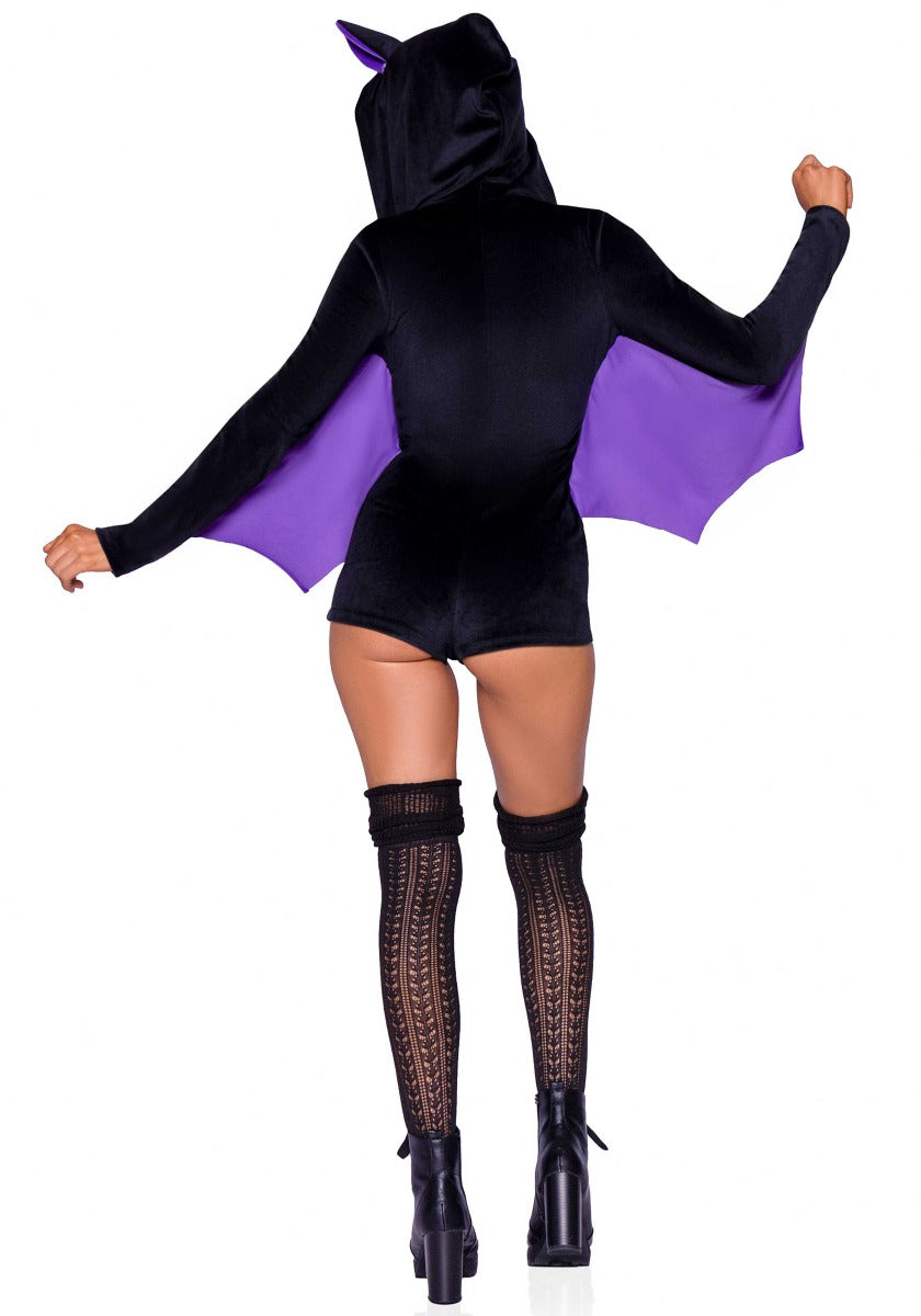 Velvet Bat Romper