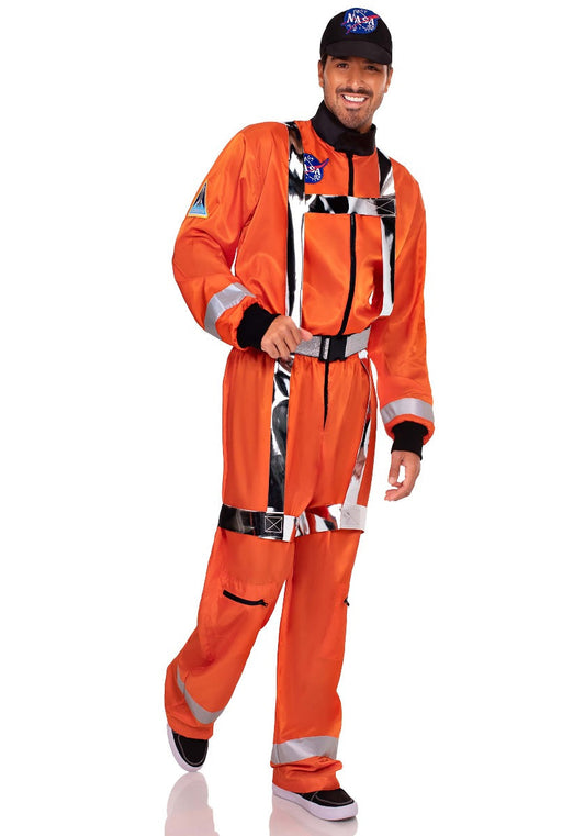 Cosmic Astronaut Zip-Up Jumpsuit