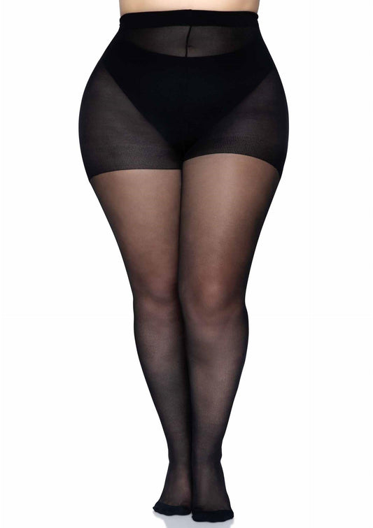 Plus Backseam Pantyhose