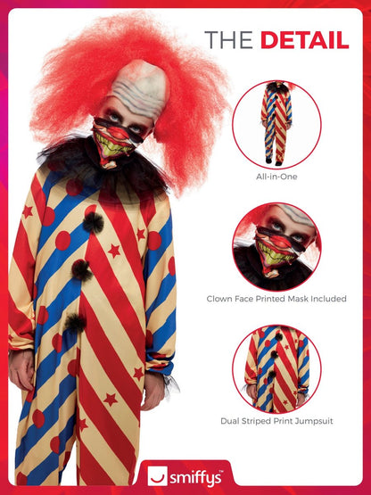 Creepy Clown Kinder Kostuum