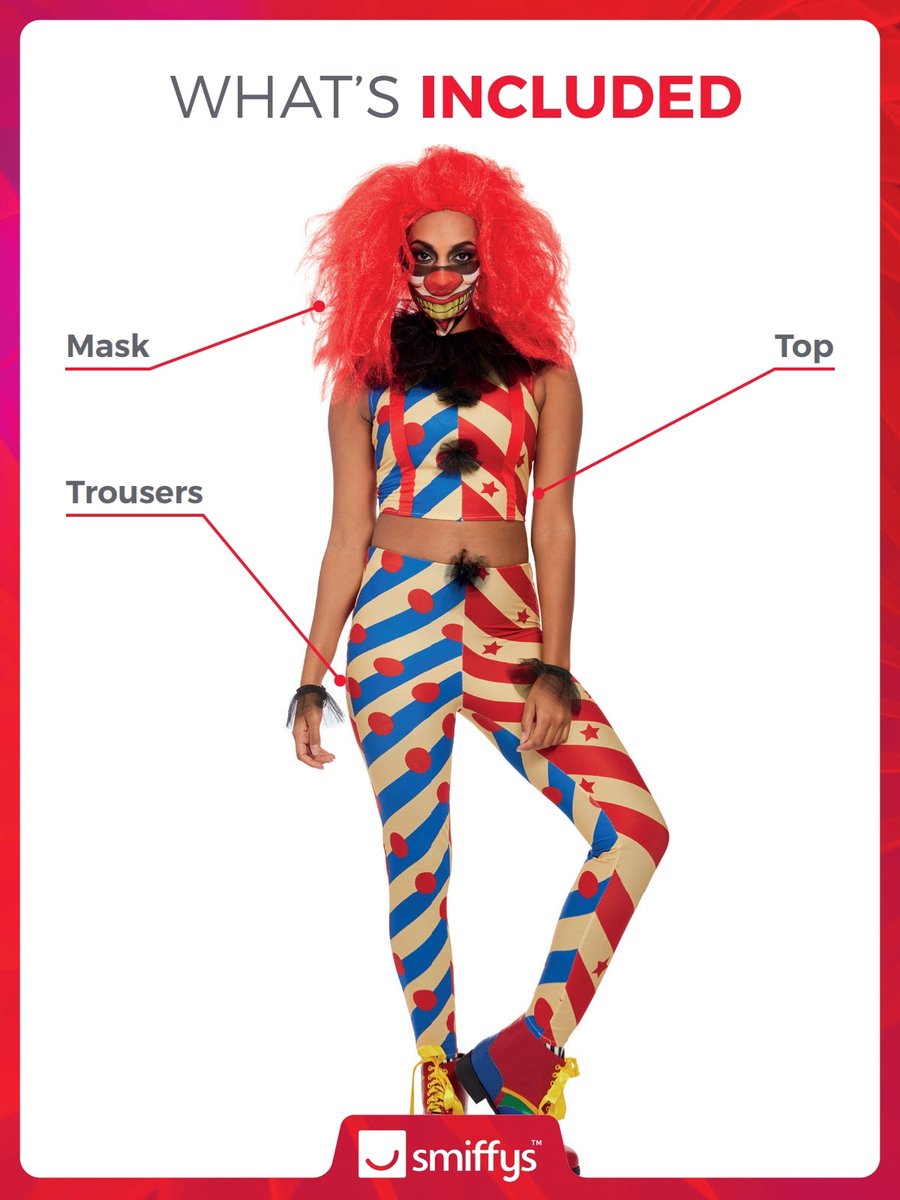 Creepy Clown Costume