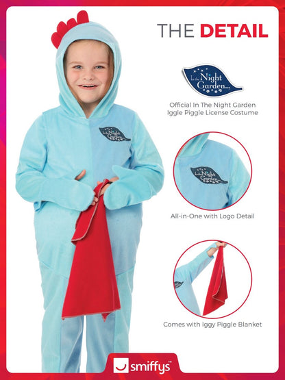 In The Night Garden Iggle Piggle Kinder Kostuum