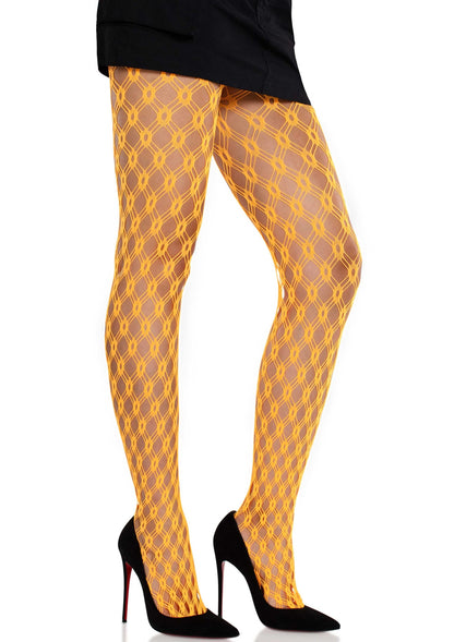 Eyelet Net Tights