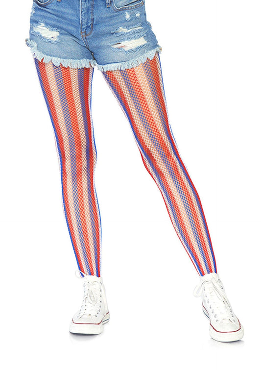 Americana Striped Pantyhose