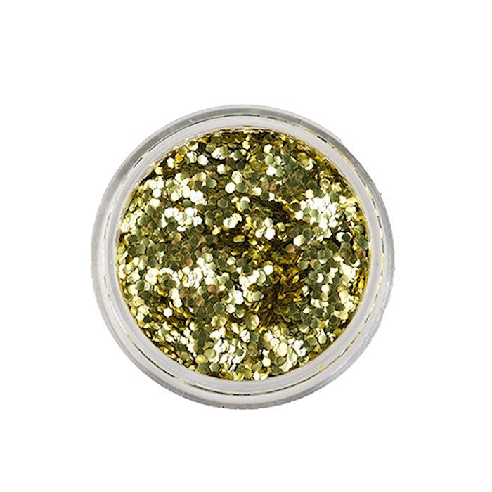 GOLD Biodegradable Face- and Bodyglitter fine 6 ml