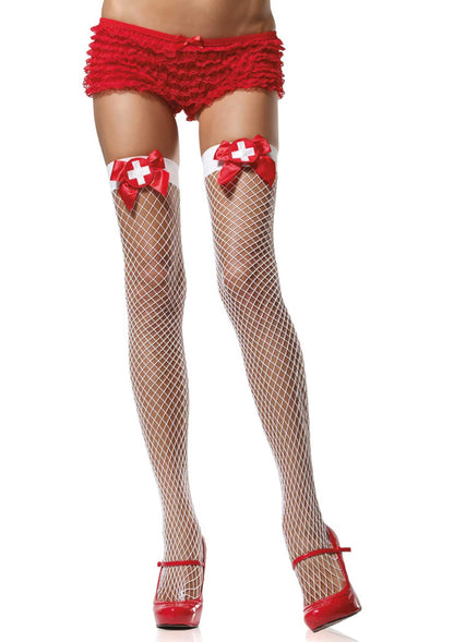 Industrial Net Thigh Highs