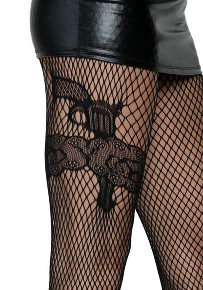 Gunslinger Garter Net Pantyhose