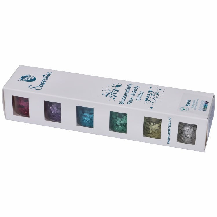 Biodegradable Chunky Glitter mix 90 ml