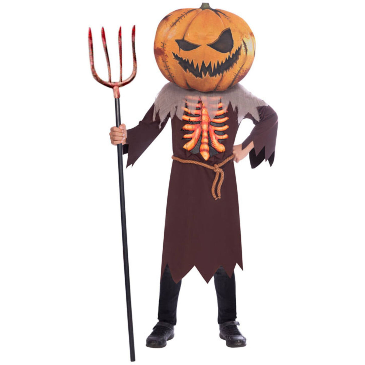Scary Pumpkin Big Head