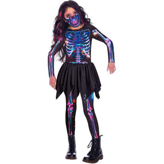 Neon Skelet Girl